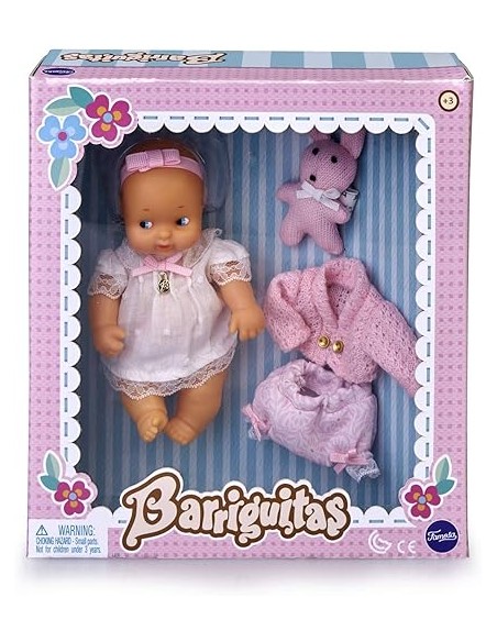 BARRIGUITAS. SET DE NINA NADÓ AMB ROBETA ROSA