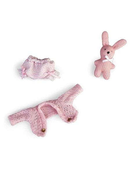 BARRIGUITAS. SET DE NINA NADÓ AMB ROBETA ROSA