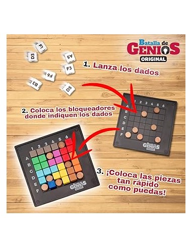 BATALLA DE GENIS ORIGINAL. LUDILO.