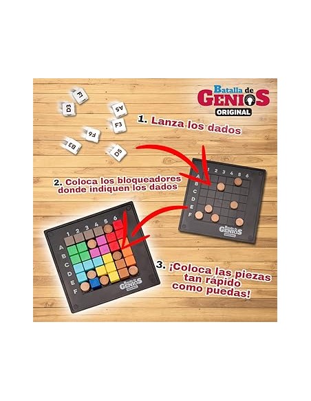 BATALLA DE GENIS ORIGINAL. LUDILO.