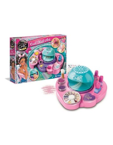 COOL NAIL ART. CRAZY CHIC MAKE UP. CLEMENTONI