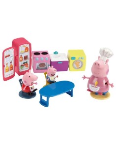 LA CUINA DE PEPPA PIG AMB 3 FIGURES. BANDAI. 2