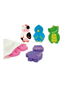 PUZZLE MAGNÈTIC ANIMALS DE FUSTA. GOULA 2