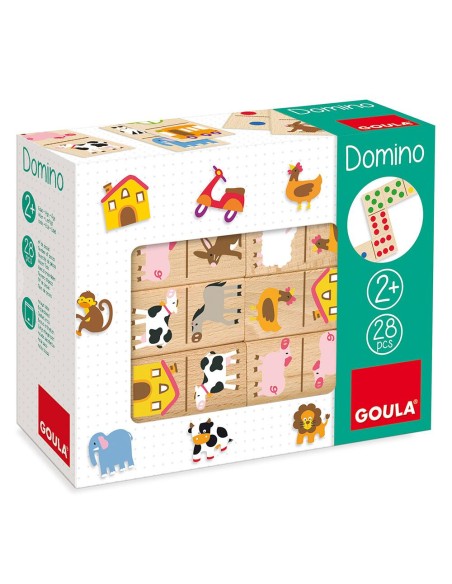 DOMINO DE MADERA GRANJA. GOULA/JUMBO