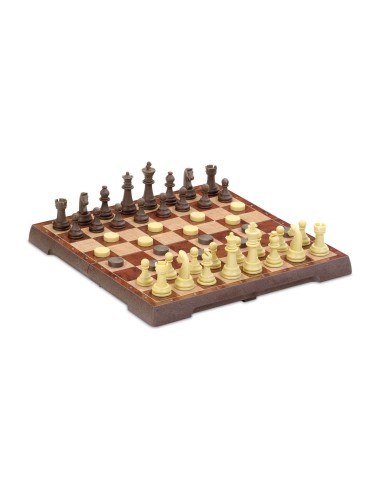 JOC D'ESCACS I DAMES MAGNÈTIC GRAN DE LUXE....