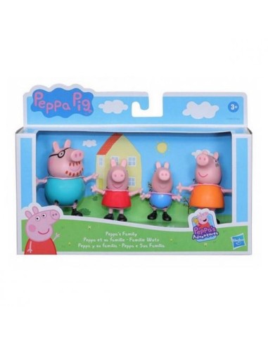 SET FAMILIA PEPPA PIG. 4 FIGURES. HASBRO