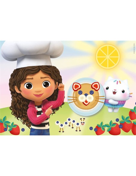 PUZZLE 3X48 GABBY'S DOLLHOUSE. CLEMENTONI.