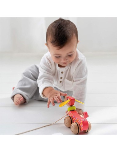 ARROSSEGASDOR DE FUSTA GOSSET SALSITXA . GOULA.