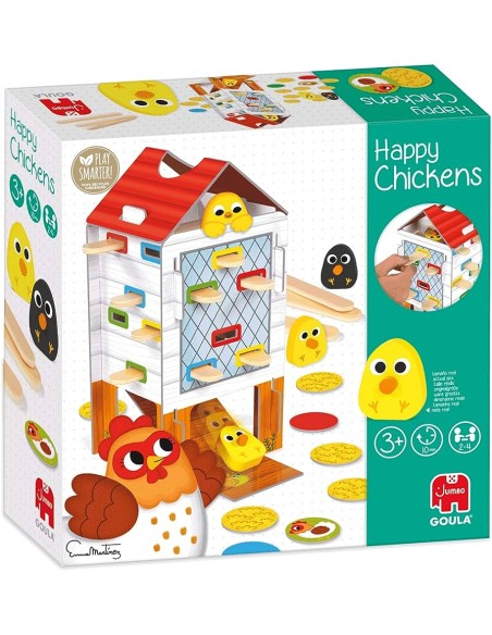 HAPPY CHICKENS. JOC D'HABILITAT. GOULA. 