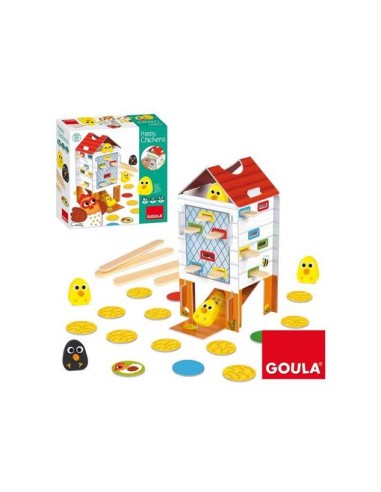 HAPPY CHICKENS. JOC D'HABILITAT. GOULA. 