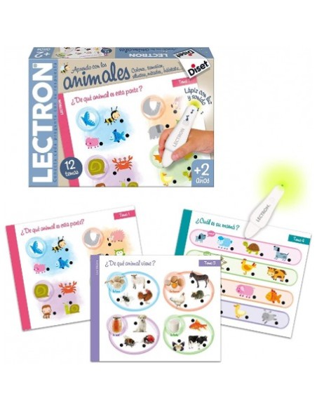 LECTRON APRÈN AMB ELS ANIMALS. DISET.