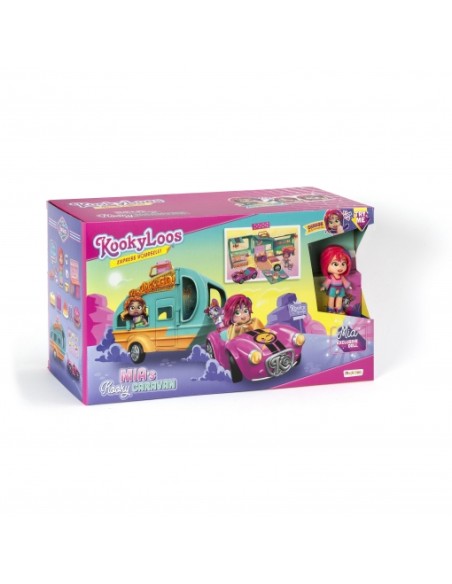 KOOKYLLOOS MIA'S KOOKY CARAVAN. LA CARAVANA DE MIA. MAGIC BOX. 