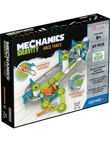 GEOMAG MECHANICS GRAVITY  RACE TRACK. TOY PARTNER