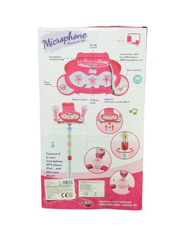 MICROFONS AMB PEU, LLUMS I SONS.