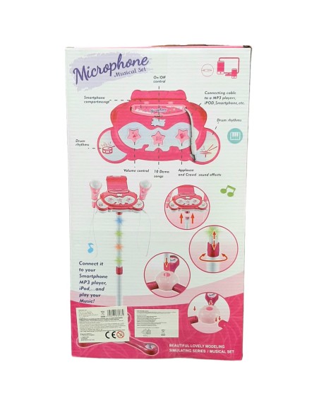 MICROFONS AMB PEU, LLUMS I SONS.