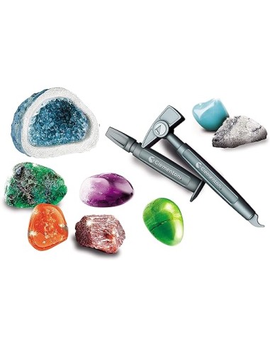 MINERALES Y GEODAS. CIENCIA Y JUEGO. CLEMENTONI
