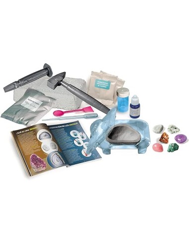 MINERALES Y GEODAS. CIENCIA Y JUEGO. CLEMENTONI