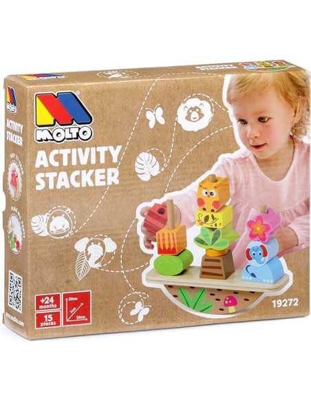ACTIVITY STACKER. BALANCIN DE ACTIVIDADES DE MADERA. MOLTO