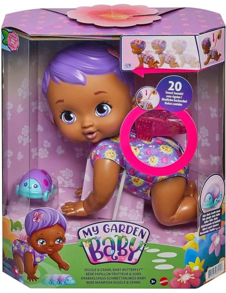 MY GARDEN BABY PAPALLONES ELS MEUS PRIMERS GATEJOS LILI. MATTEL