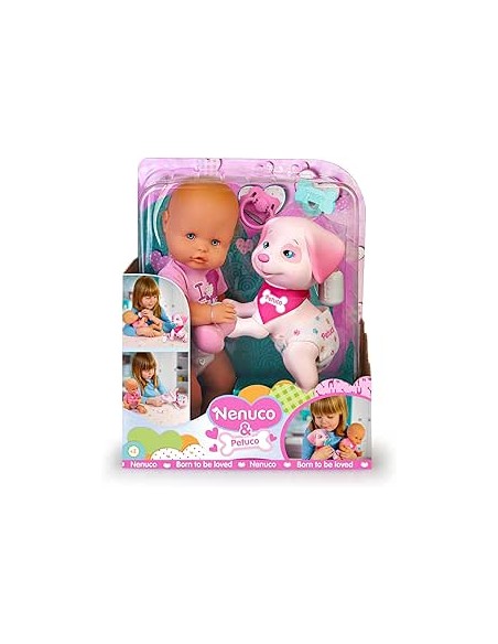 MUÑECA NENUCO & PETUCO SU PERRITO. FAMOSA.
