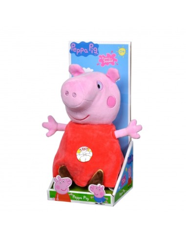 PELUIX PEPPA PIG 32CM. AMB SO. SIMBA