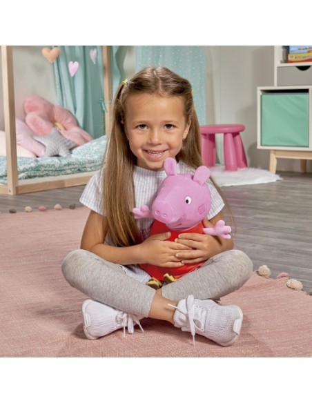 PELUCHE PEPPA PIG 32CM. CON SONIDO. SIMBA
