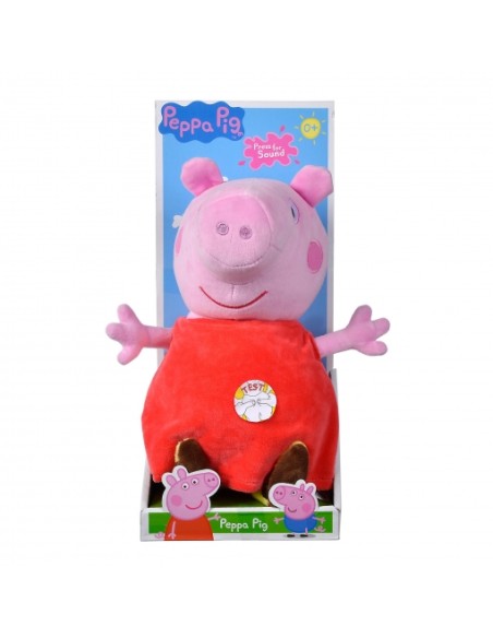 PELUIX PEPPA PIG 32CM. AMB SO. SIMBA