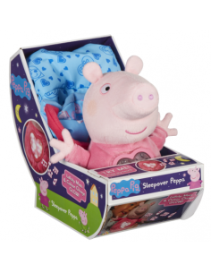 PELUCHE PEPPA PIG FIESTA DE PIJAMAS. BANDAI. 2