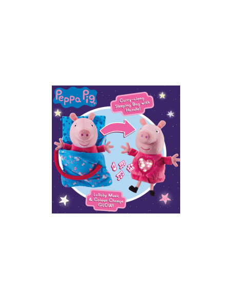 PELUCHE PEPPA PIG FESTA DE PIJAMES. BANDAI.