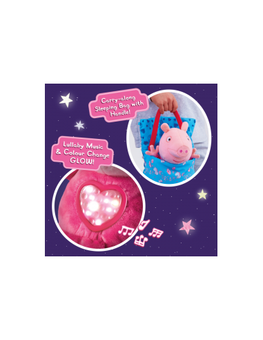 PELUCHE PEPPA PIG FESTA DE PIJAMES. BANDAI.