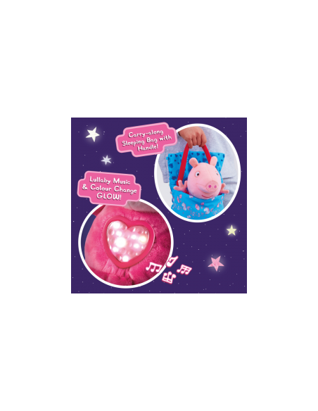 PELUCHE PEPPA PIG FESTA DE PIJAMES. BANDAI.