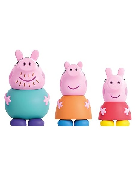 PEPPA PIG FIGURES BANY. DEQUBE.