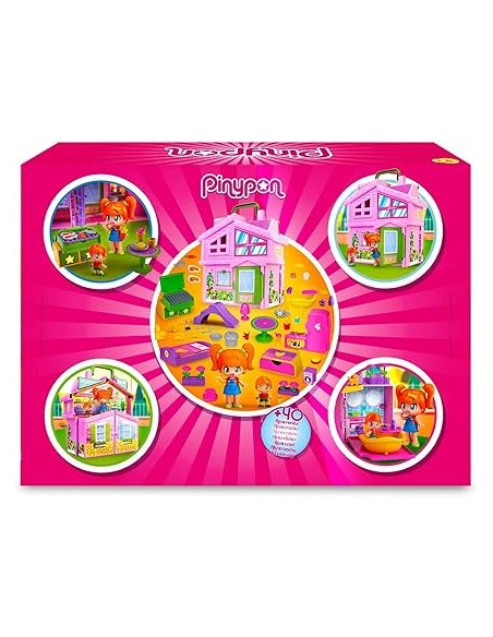 PINYPON CASA ROSA MALETIN. FAMOSA