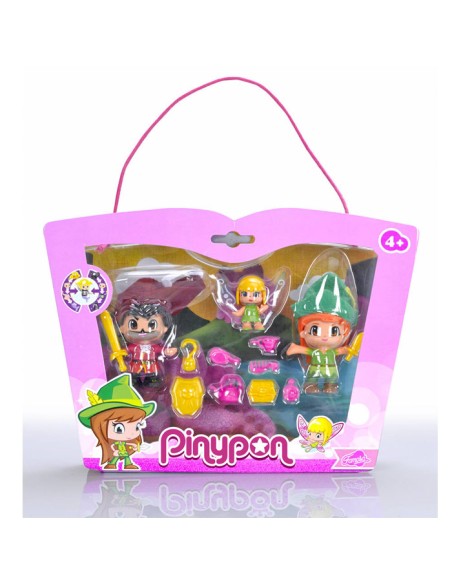 PINYPON PETER PAN, GARFIO Y CAMPANILLA.  FAMOSA