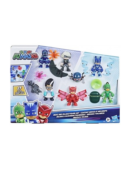 SET PJMASKS  6 HEROIS I DOLENTS. HASBRO.