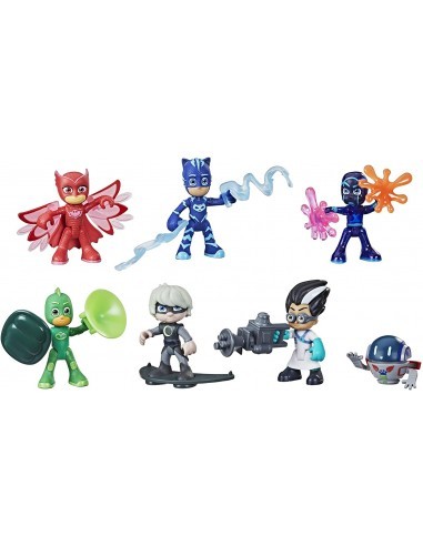 SET PJMASKS  6 HEROIS I DOLENTS. HASBRO.