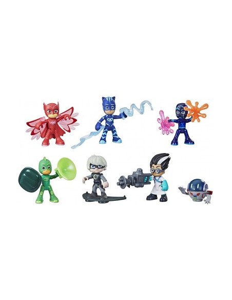 SET PJMASKS  6 HEROIS I DOLENTS. HASBRO.