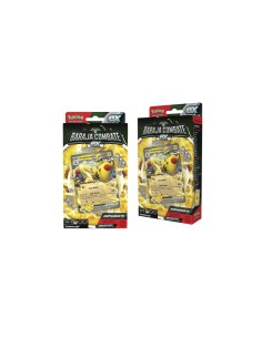BARALLA DE COMBAT POKÉMON EX LUCARIO/AMPHAROS. BANDAI 2