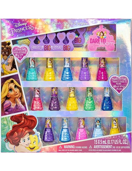 CONJUNTO DE PINTA UÑAS DISNEY 18 PIEZAS. VALUVIC