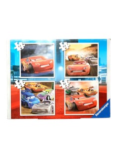 4 PUZZLES PROGRESSIUS CARS. RAVENSBURGER. 2