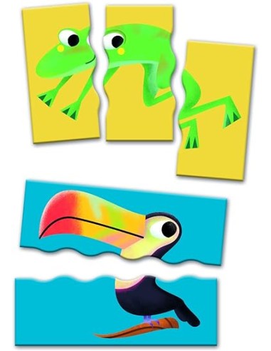 ELS MEUS PRIMERS PUZLES ANIMALS. JUGANT APRENC,...