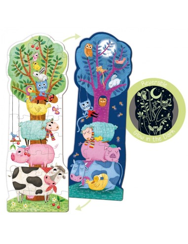 PUZZLE XXL DIA Y NOCHE REVERSIBLE LUZ. GOULA