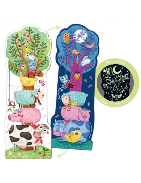 PUZZLE XXL DIA Y NOCHE REVERSIBLE LUZ. GOULA