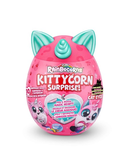 RAINBOCORNS KITTY CORN. GAT-UNICORN SORPRESA. BIZAK.