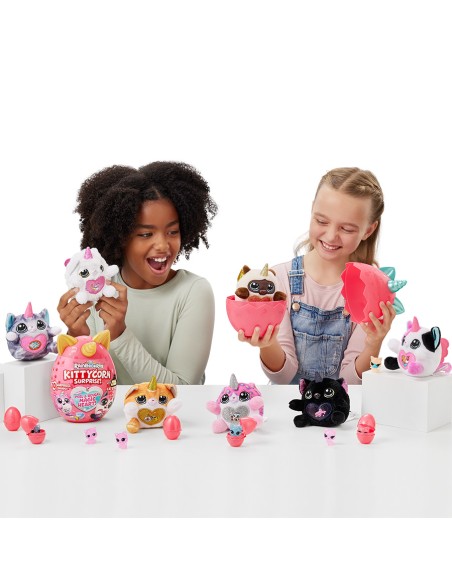 RAINBOCORNS KITTY CORN. GAT-UNICORN SORPRESA. BIZAK.