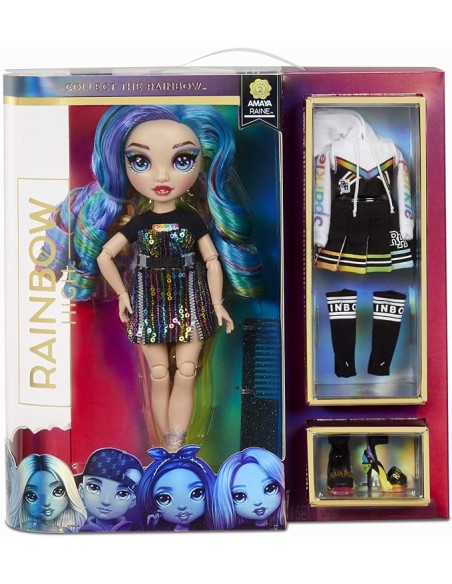 MUÑECA RAINBOU HIGH AMAYA RAINE. MGA