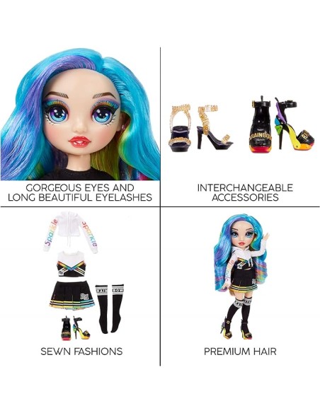MUÑECA RAINBOU HIGH AMAYA RAINE. MGA