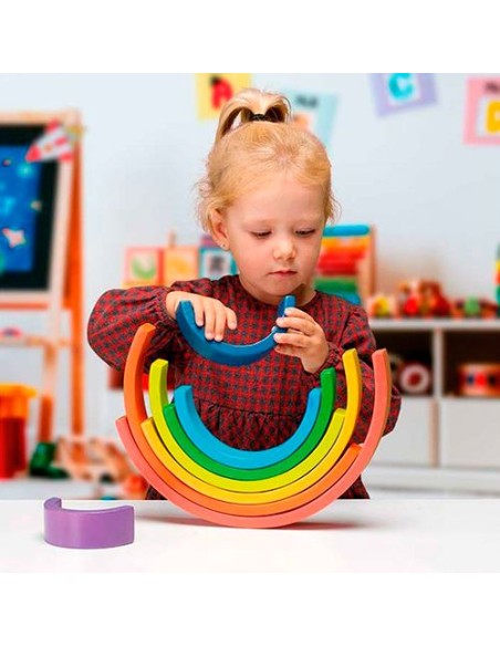 JUEGO PREESCOLAR RAINBOW. PEDAGOGIAS ACTIVAS CAYRO.