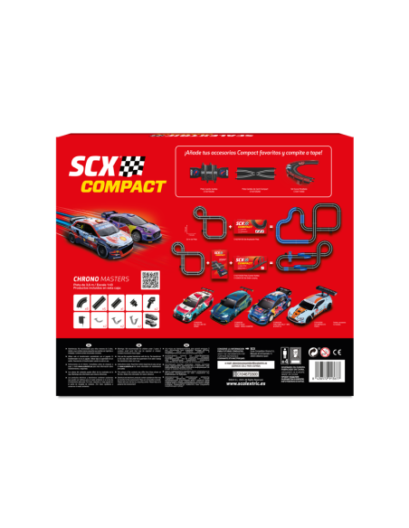 SCALEXTRIC COMPACT CHRONO MASTERS.