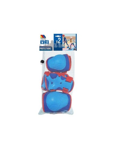 SET DE PROTECCIONS 6 PECES BLAU. MOLTO